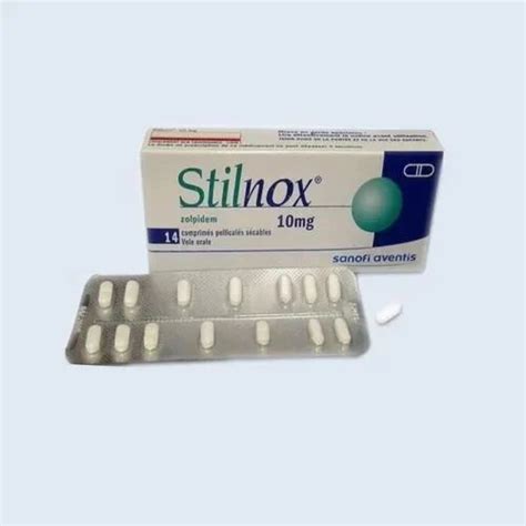 C23H27N3O7 Stilnox 10mg Tablets at Rs 120/box in Barrackpore | ID: 2850225532930