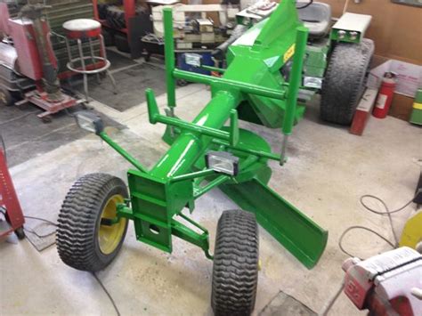 homemade road grader - Google Search | farm equipment | Homemade tractor, Tractor attachments ...