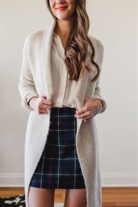 Winter 2018 Must Have: 15 Plaid Skirt Outfits - Styleoholic