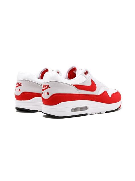 Nike Air Max 1 Anniversary """" Sneakers - White/university Red ...