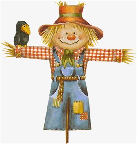 Cartoon Scarecrow | Cartoon clip art, Scarecrow, Cartoon illustration