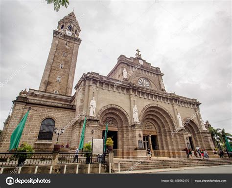 Manila Cathedral, Intramuros, Manila, Philippines – Stock Editorial ...