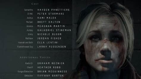 Until Dawn (2015 Video Game) - Behind The Voice Actors