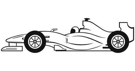 F1 car outline Stock Vectors, Royalty Free F1 car outline Illustrations ...