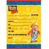 Amscan Bob the Builder Balloon Invitations - Bob the Builder Party Invitations sheets with ...