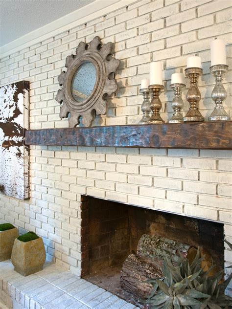 15 Gorgeous Painted Brick Fireplaces | HGTV's Decorating & Design Blog | HGTV