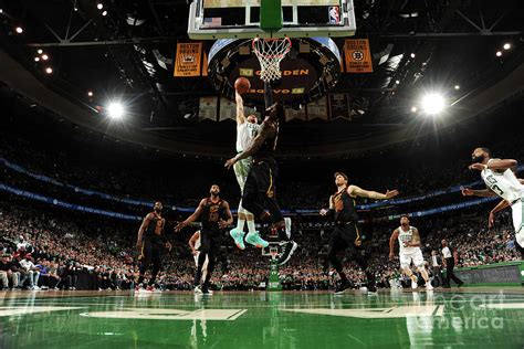 Jayson Tatum and Lebron James by Brian Babineau