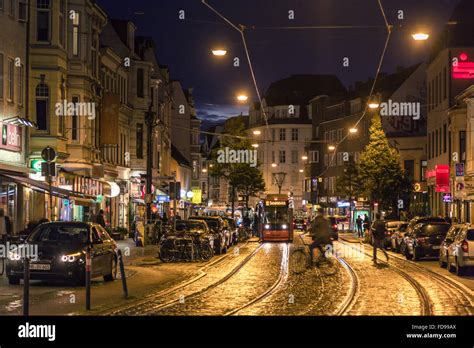 Bremen, Germany, Nightlife am Steintor Stock Photo, Royalty Free Image: 94247298 - Alamy