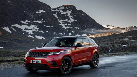 Desktop Wallpaper New Range Rover Velar R Dynamic, Red Car, 2017, Hd Image, Picture, Background ...