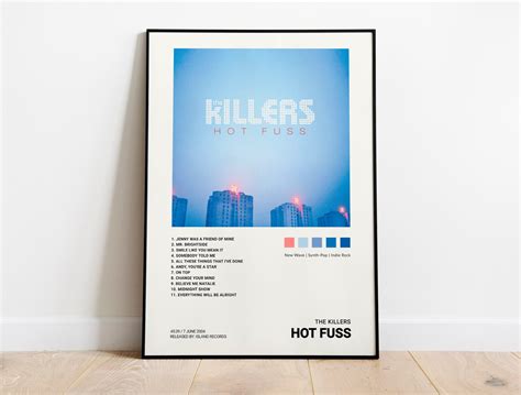 The Killers - Hot Fuss Album Cover Poster | Architeg Prints