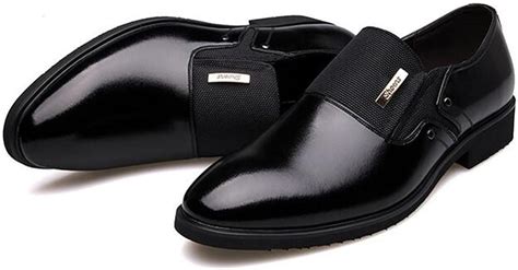 WUIWUIYU Mens Fashion Business British Slip-on/Lace-up Formal Dress Shoes Shoes & Bags Shoes