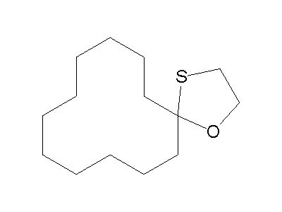 1-oxa-4-thiaspiro[4.11]hexadecane - C14H26OS, density, melting point ...