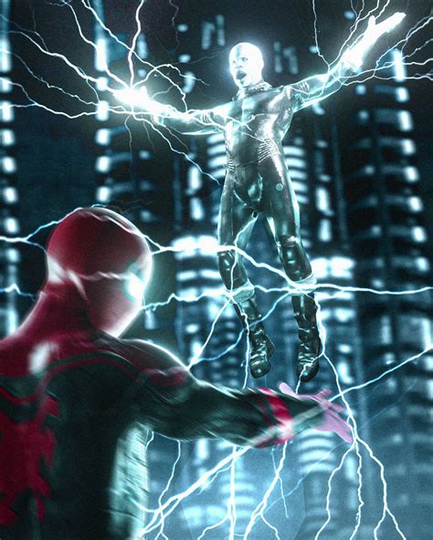 Spider-Man vs Electro by Venomhology : r/marvelstudios