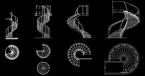 cisne estoy de acuerdo con Vaticinador spiral staircase cad block ...