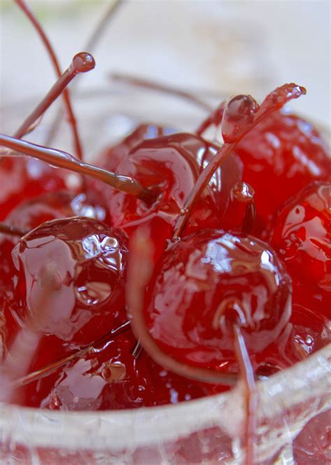 Homemade Candied Cherries (Glacé Cherries) - Christina's Cucina | Candied cherries recipe, Glace ...