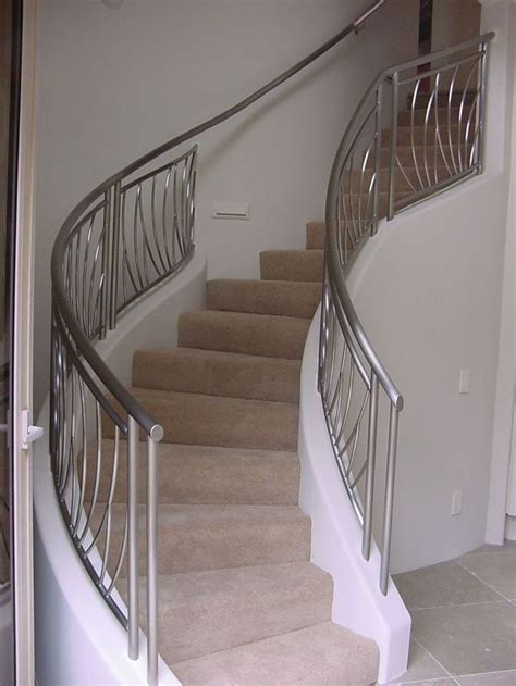 Custom Made Custom Stainless Steel Railing | Modern stair railing ...