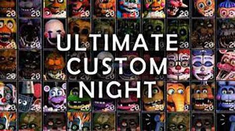 FNAF Ultimate Custom Night APK For Android Download At Fnaffangame.com