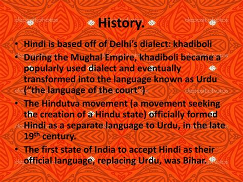 PPT - History of Hindi PowerPoint Presentation, free download - ID:6224081