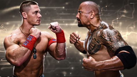 John Cena vs The Rock wallpaper - Sport wallpapers - #28361