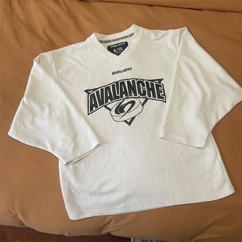 Colorado Avalanche Hockey Jersey - Depop