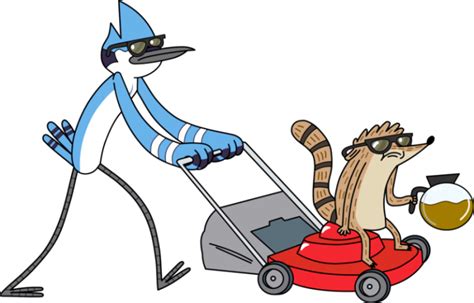 Rigby With Mordecai