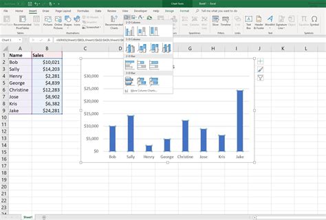 How To Make A Bar Graph In Excel With Two Sets Of Data : In a bar chart ...