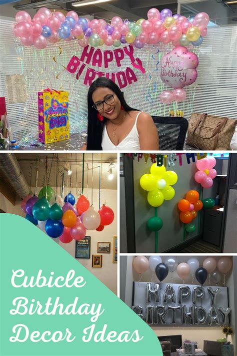 Cutest Cubicle Birthday Decor – 21 Fun Ideas – Pink Pop Design