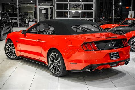 2015 Ford Mustang GT Premium Convertible 6-Speed Borla Exhaust! - Chicago Motor Cars Inc ...