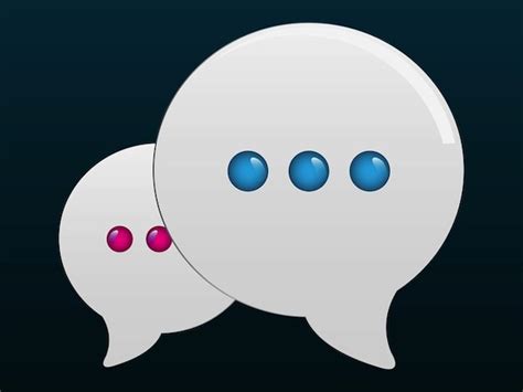 Chat app icon vector pack Vector | Free Download