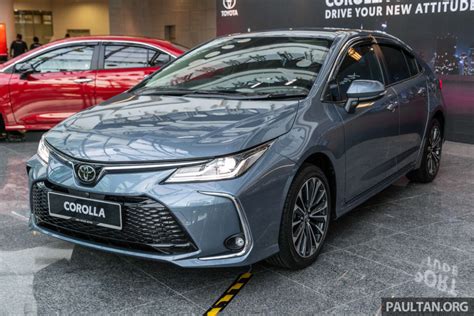 2023 Toyota Corolla updated in Malaysia – new 12.3-inch instrument ...