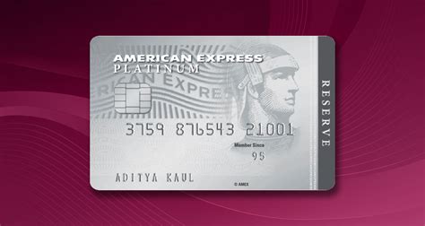 American Express Platinum Reserve Credit Card Review