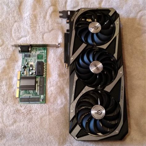 You've come a long way, baby. Riva TNT2 vs RTX3080. - 9GAG