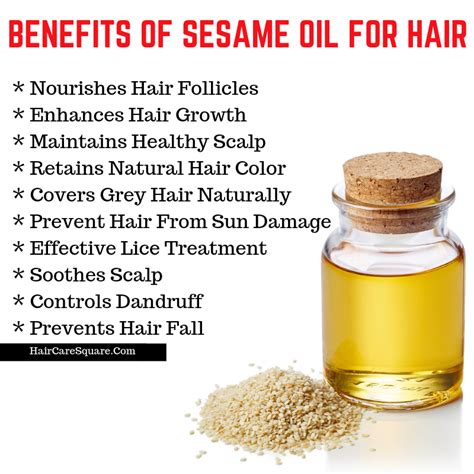 Why Sesame Oil Helps With Hair Growth and Hair Loss: Benefits, Uses & DIYs!