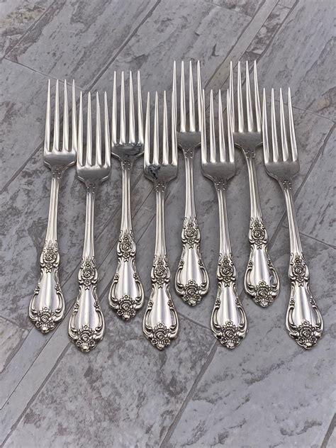 Vintage Flatware Set in Silverware Chest Vanessa Francesca | Etsy