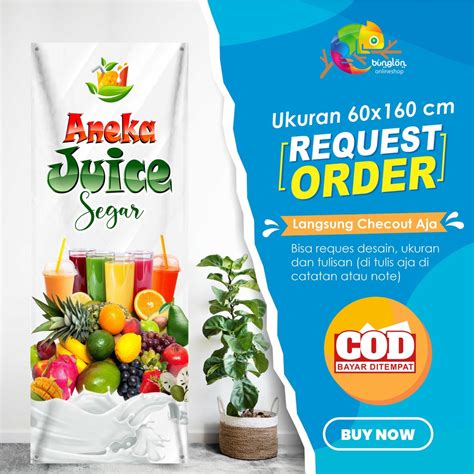 Jual Spanduk Banner Aneka Juice, Jus Buah Segar | Shopee Indonesia