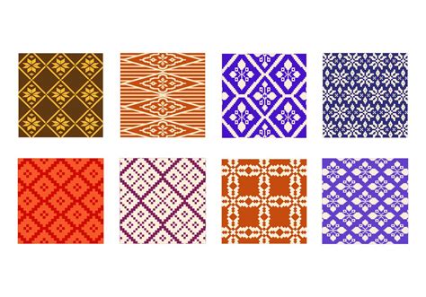 Free Songket Pattern Vector - Download Free Vector Art, Stock Graphics & Images