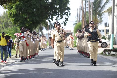 The Guyana Police Force held a route march yesterday as part of its 180th anniversary ...