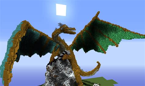 massive minecraft dragon build - Google Search | Minecraft stuff to build | Pinterest