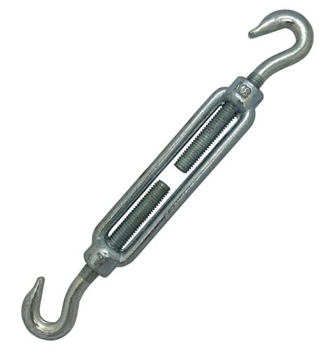 BZP Steel Hook/Hook Turnbuckles 6mm - 12mm | GS Products