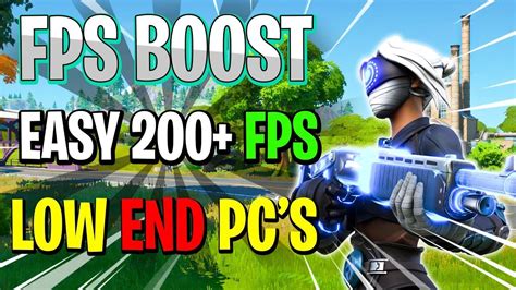 how to higher your fps on fortnite! ;} - YouTube