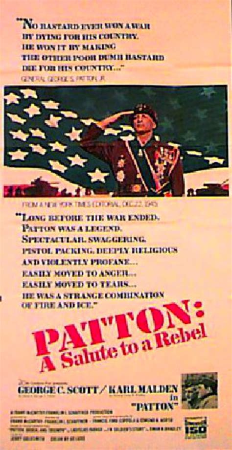 Patton 1970 U.S. Three Sheet Poster - Posteritati Movie Poster Gallery