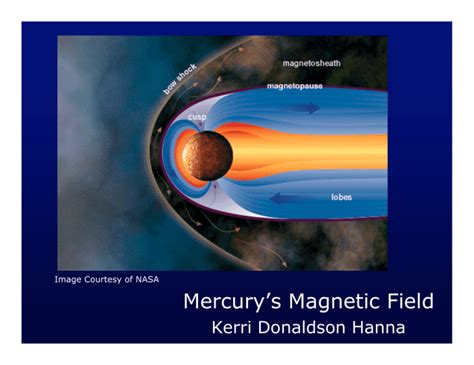 Mercury`s Magnetic Field - Lunar and Planetary Laboratory | The