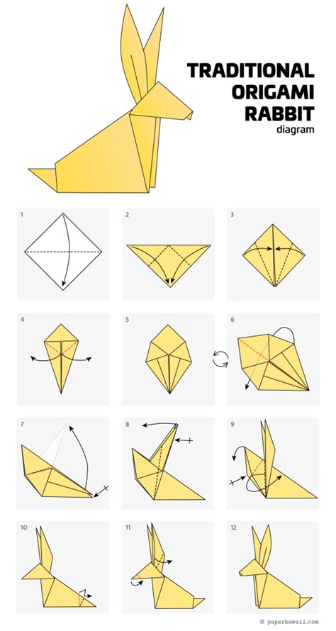 Origami Diagrams - Paper Kawaii