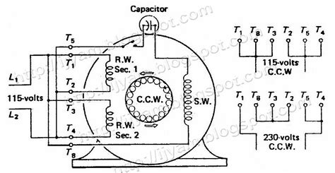 Capacitor Start Motor Circuit