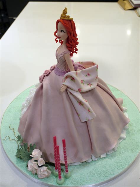 Princess cake | Princess cake, Girl cakes, Doll cake