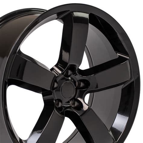 Dodge Charger SRT Style Replica Wheels Black 20x9 SET