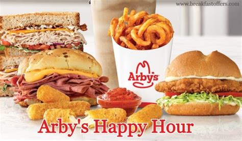 Arby’s Happy Hour Timings | Delicious Special Menu Deals - Breakfast Offers