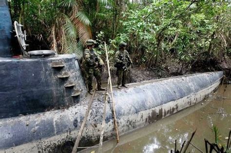 Drug Submarine Seized by Colombian Navy | Others