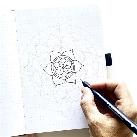 Mandala Drawing For Beginners - Tombow USA Blog