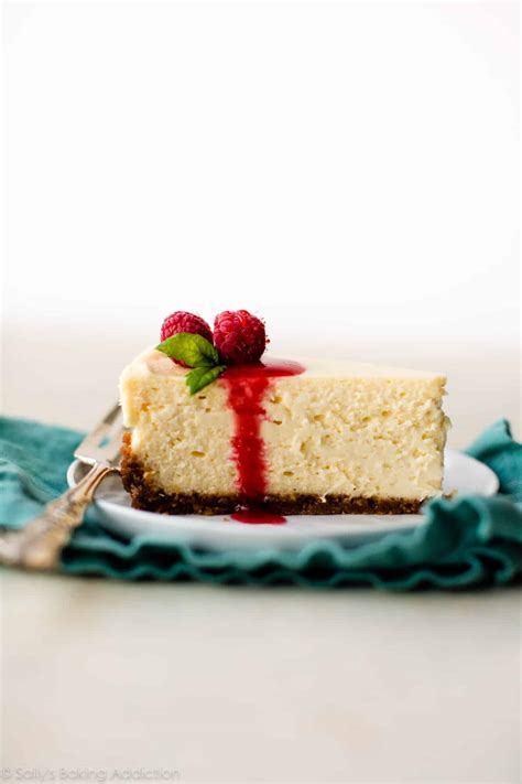 Classic Cheesecake - Sallys Baking Addiction